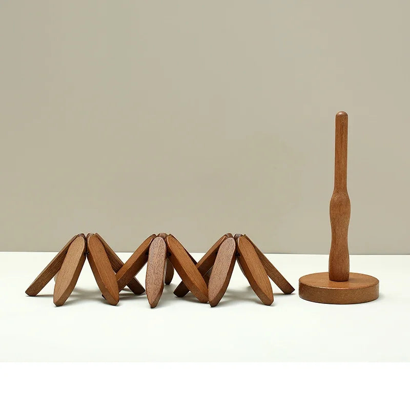 Árbol Porta Tazas de Madera Profesional