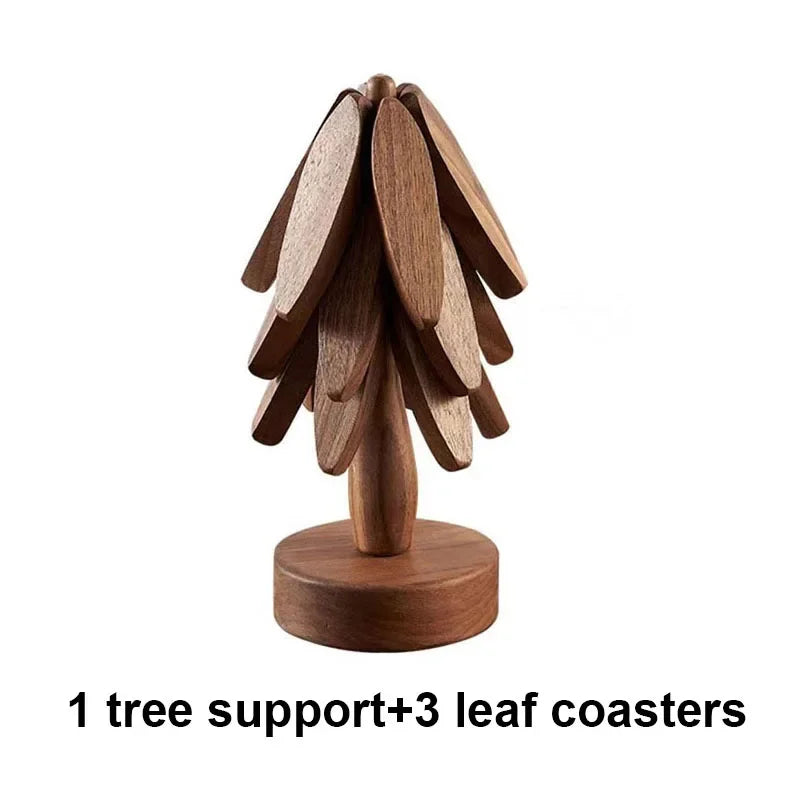 Árbol Porta Tazas de Madera Profesional