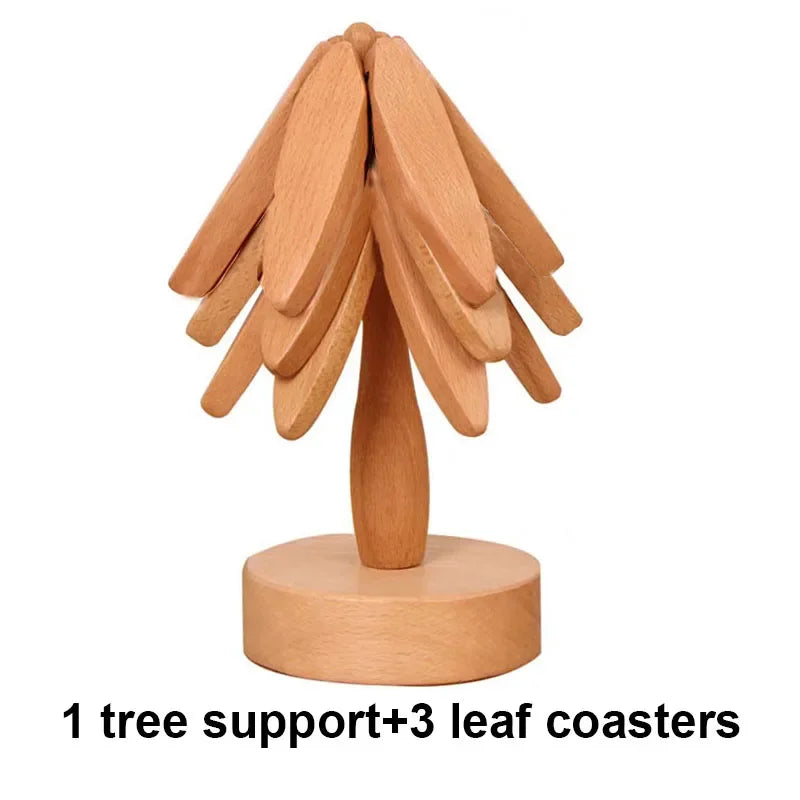 Árbol Porta Tazas de Madera Profesional