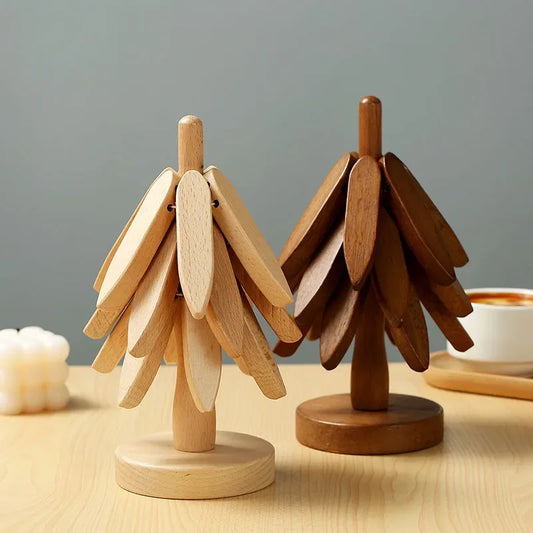 Árbol Porta Tazas de Madera Profesional